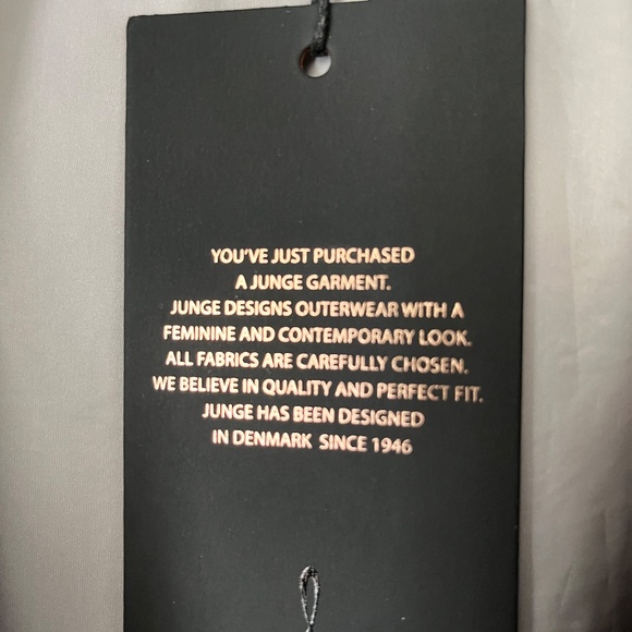 Junge coat. Champagne and Black. NWT - Picture 4 of 14